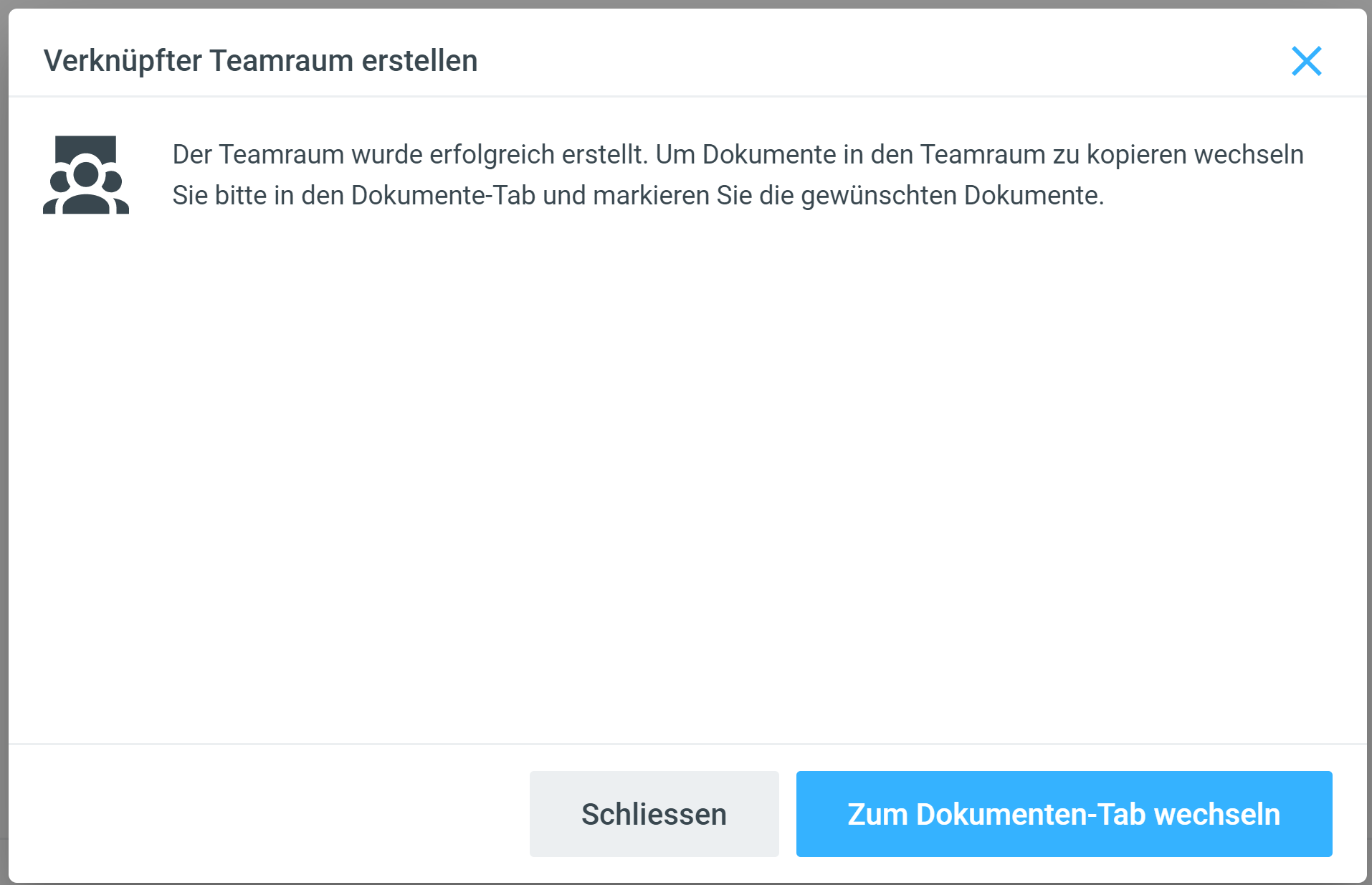Teamraum erstellt.png